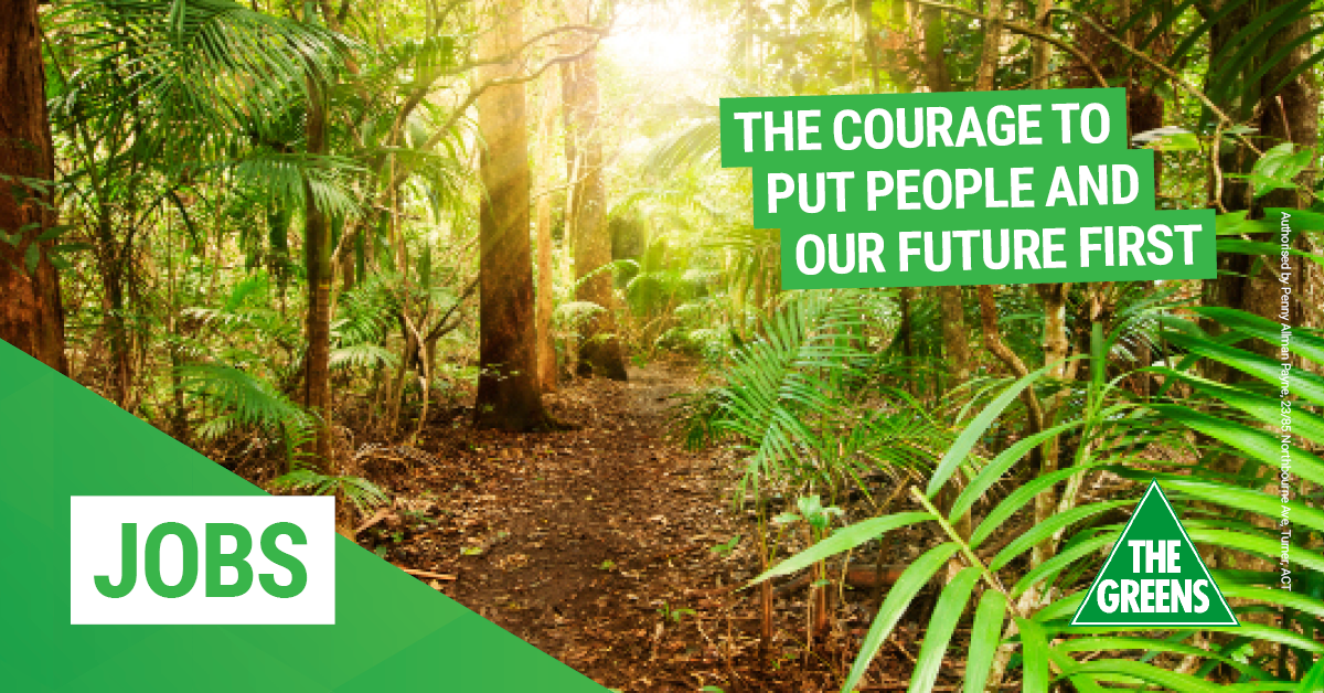 Positions Vacant Australian Greens