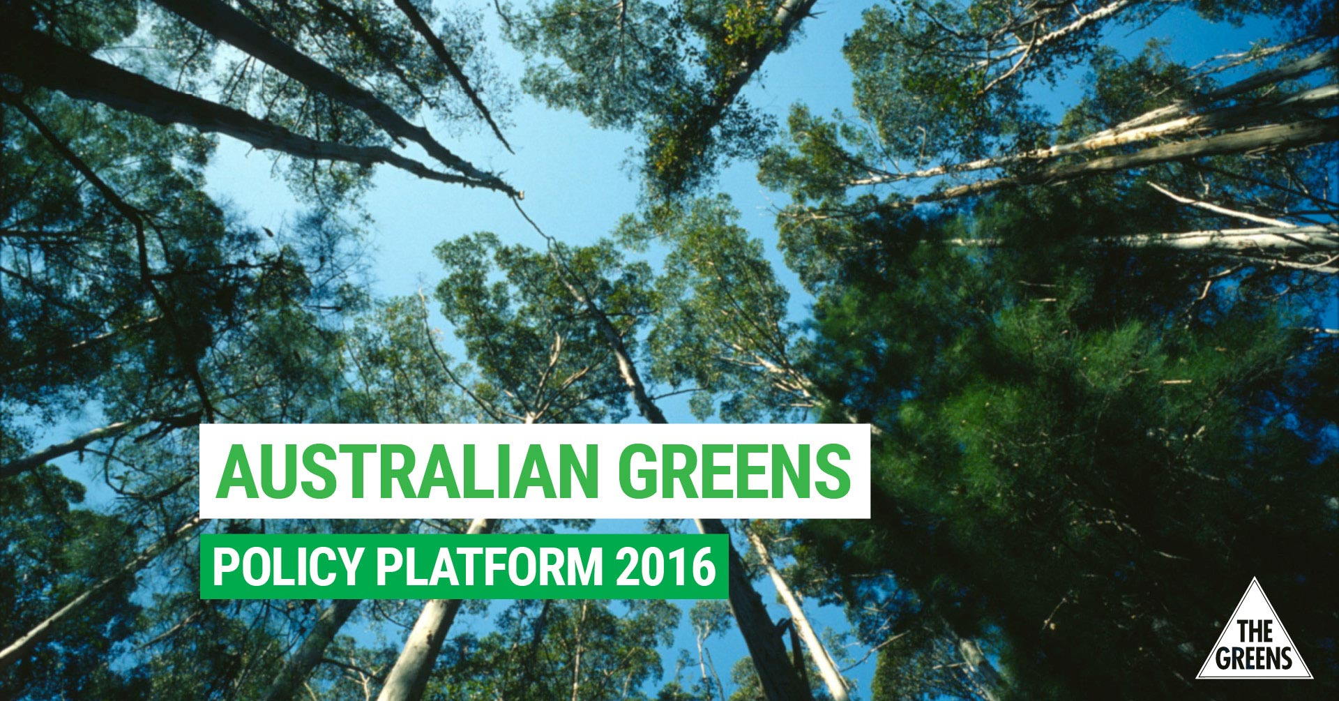 Our Complete Policy Platform Australian Greens