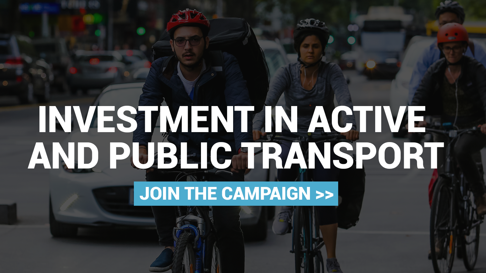 Investment in public and active transport