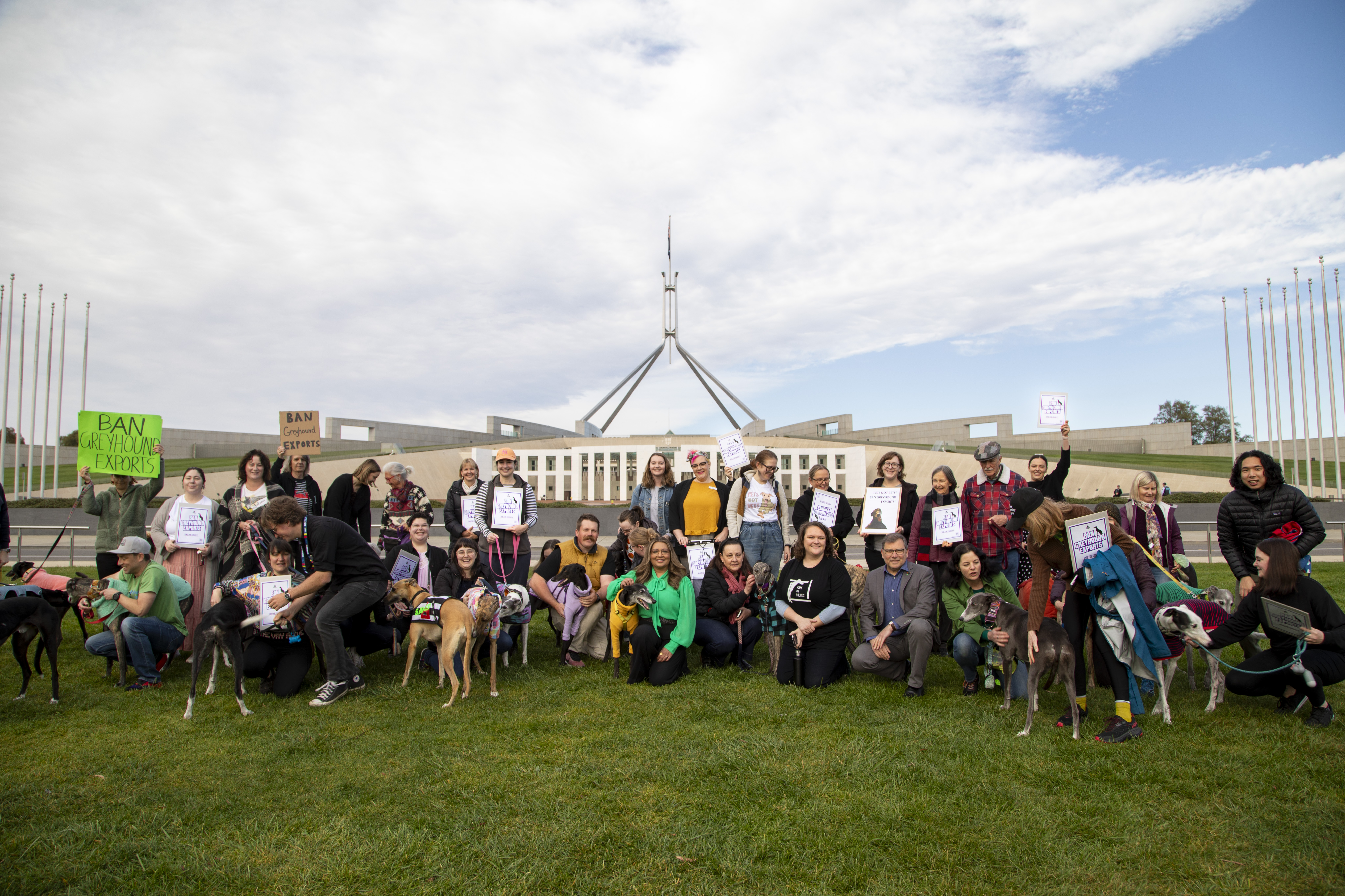 Canberra Ban Greyhound Export Meet