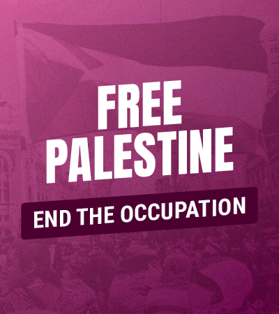 FREE PALESTINE END THE OCCUPATION