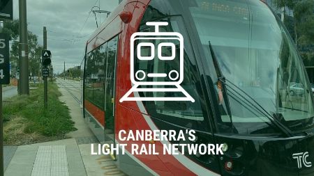 Canberra's light rail network