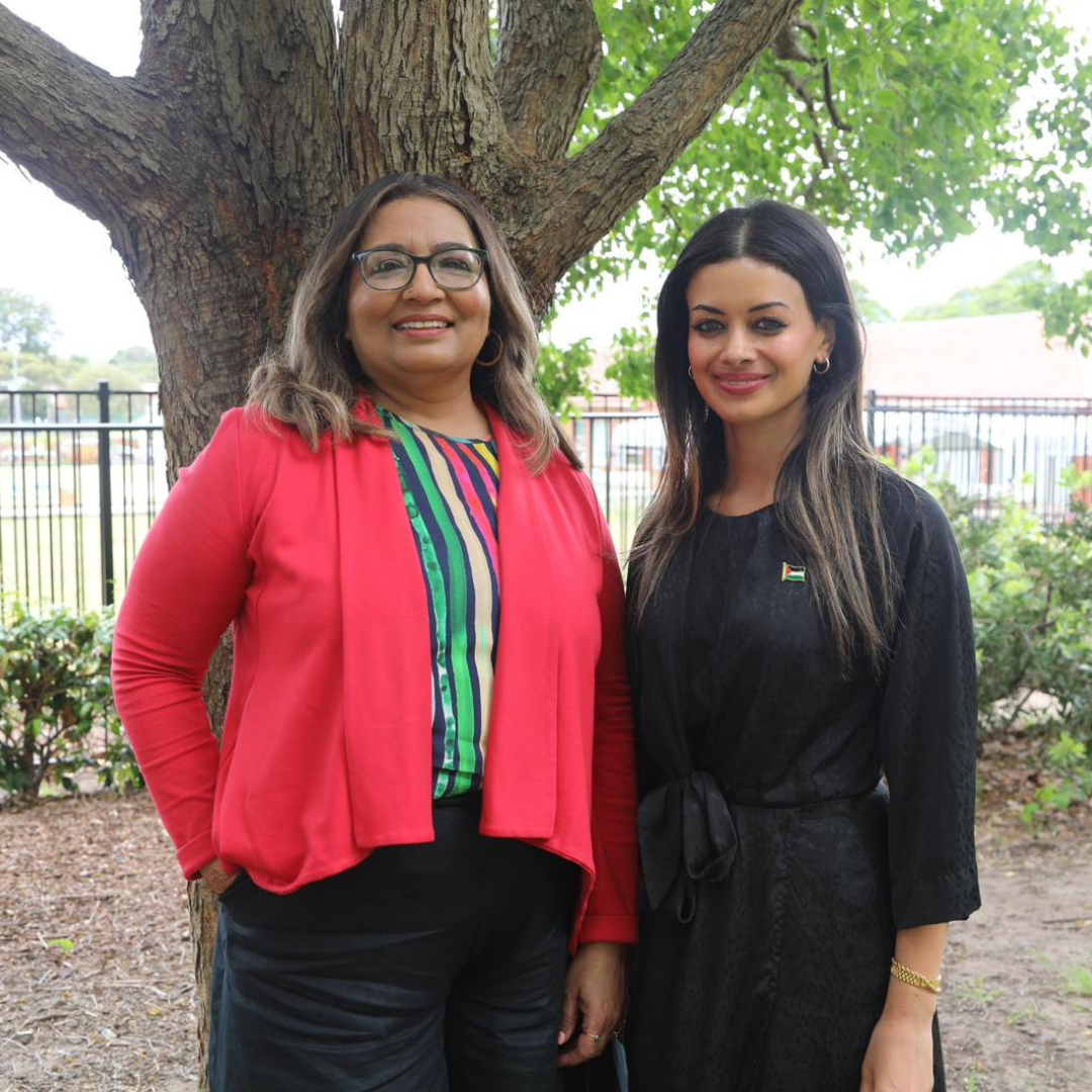 Picture of Mehreen Faruqi and Hannah Thomas