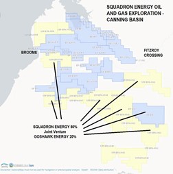 Kimberley Fracking map