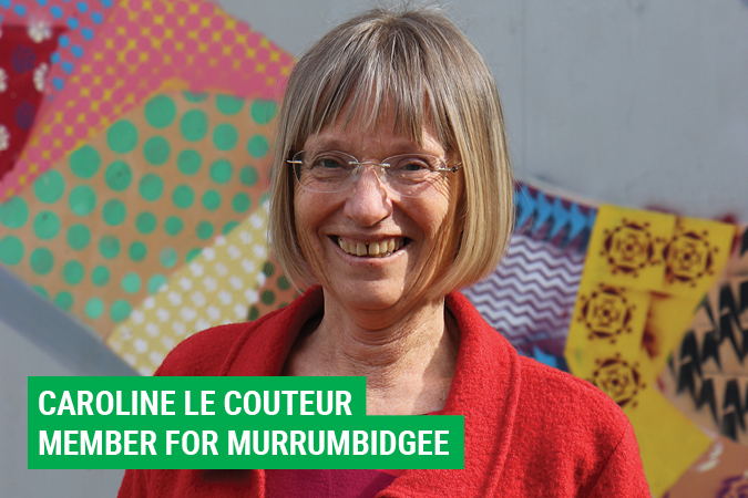 Caroline Le Couteur – Member for Murrumbidgee