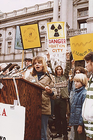 Anti-nuclear protest, Harrisburg, USA, 1979