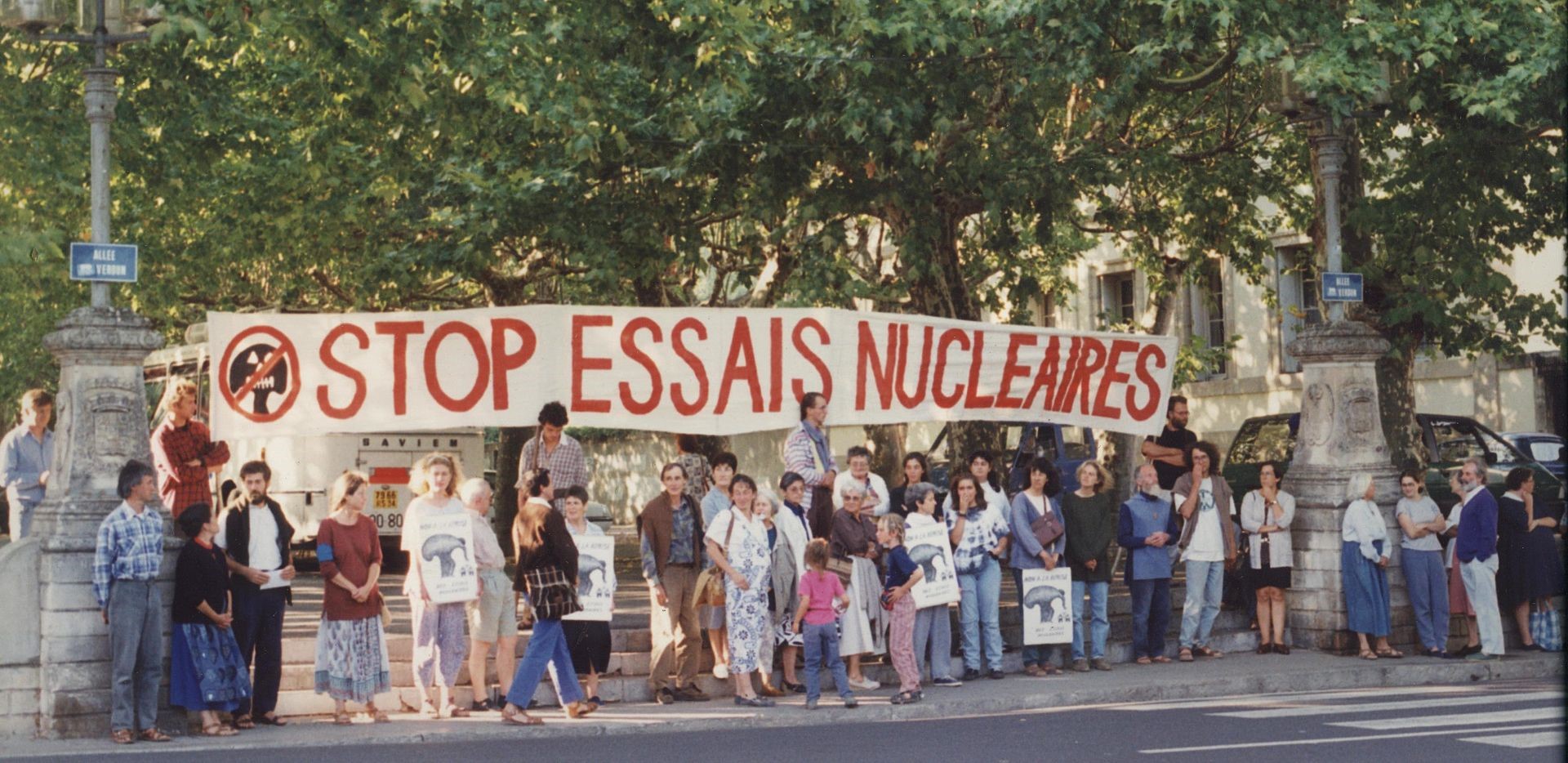 Anti-nuclear demonstration, France, 1980s