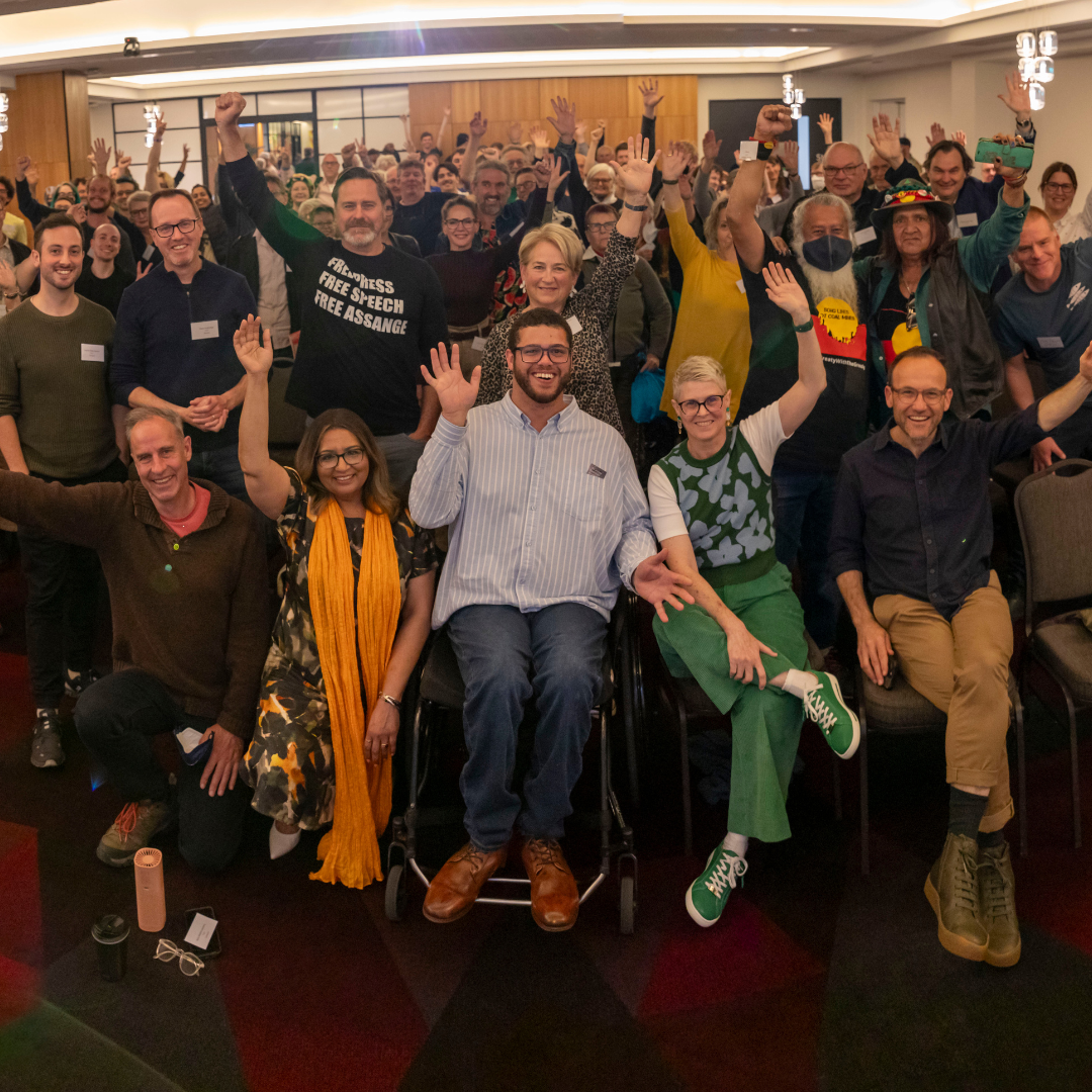 Attendees at the National Conference In Hobart In November