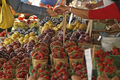Farmer's Market food