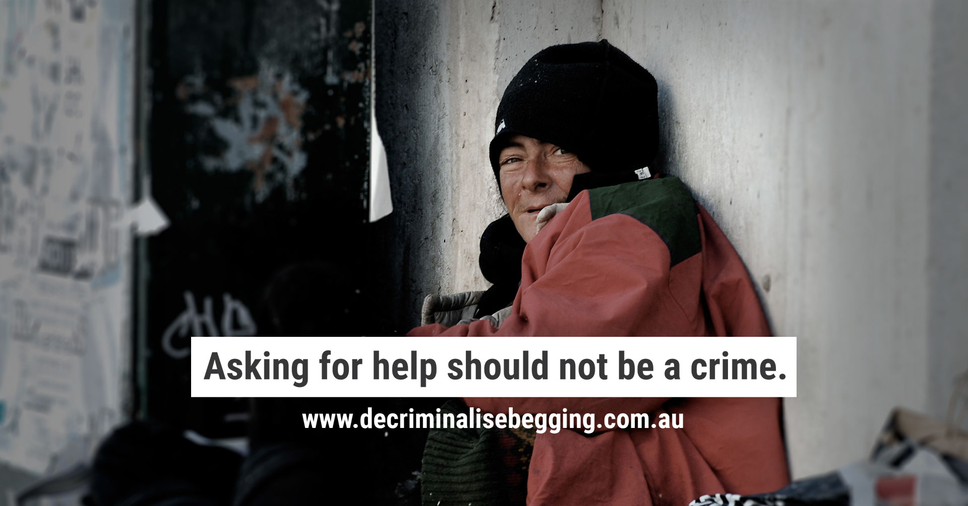 Decriminalise begging